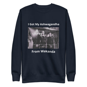 Ashwagandha Wakanda Premium Sweatshirt