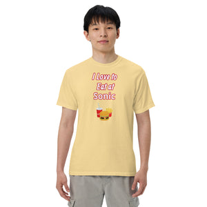 I Love Sonic Heavyweight T-Shirt