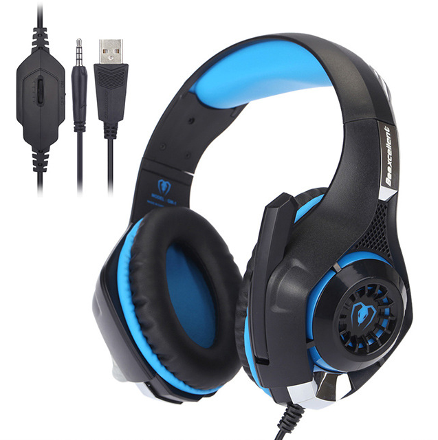 High Quality Wired Head-mounted Luminous Gaming Headset