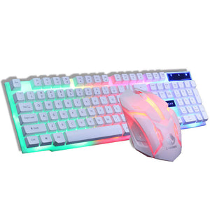 High Quality Gaming Keyboard Mouse Glowing Set