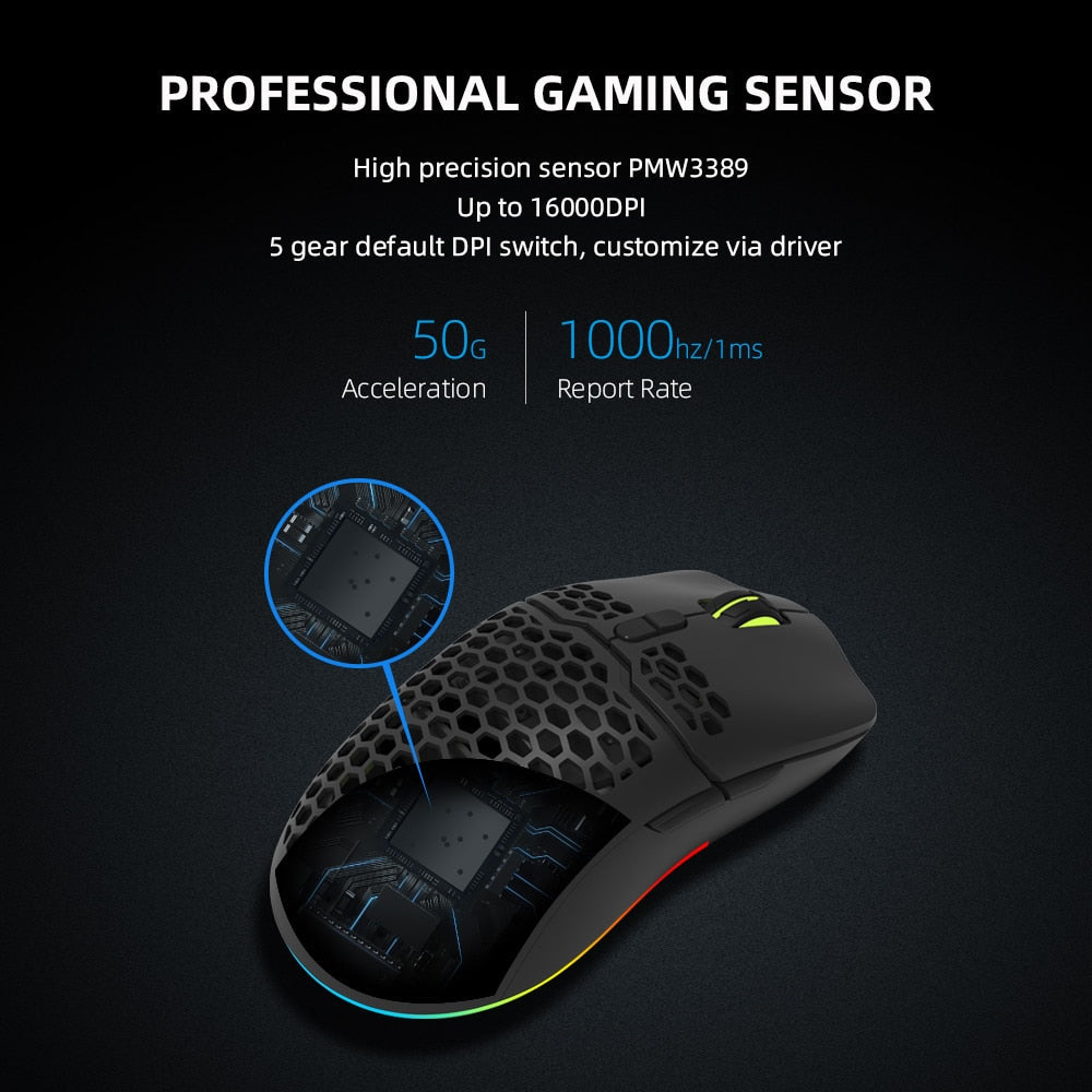 Professional 16000 DPI RGB Gaming Mouse