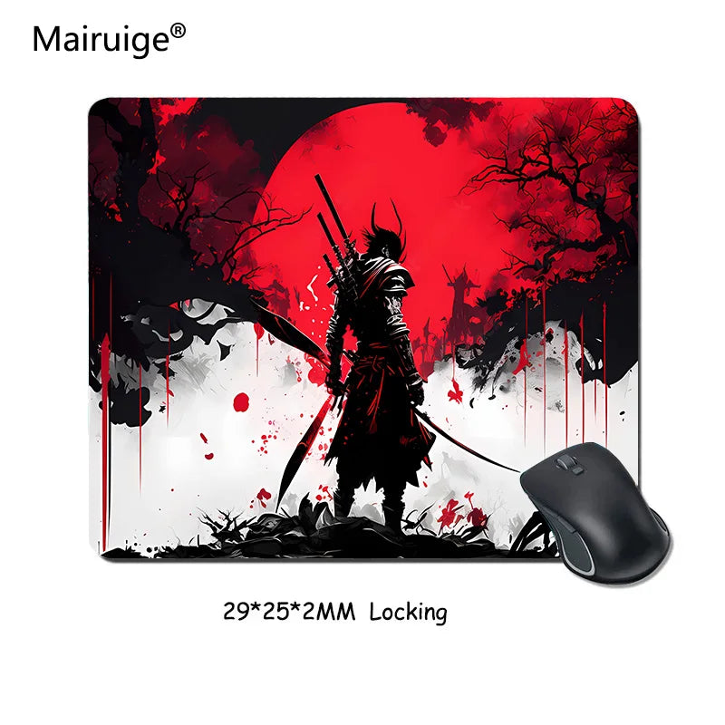 Samurai Warrior Mouse Pad