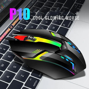 1 PC ITLY M01 Sports LED Luminous Backlit USB Wired Gaming Mouse for