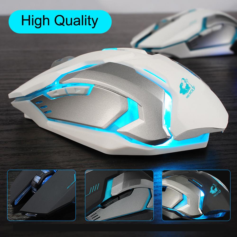 Ninja Stealth 7 Wireless Silent LED Gaming Mouse