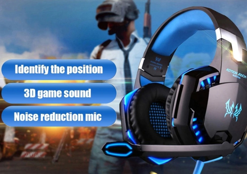 Ninja G9300 LED Gaming Headset with Microphone