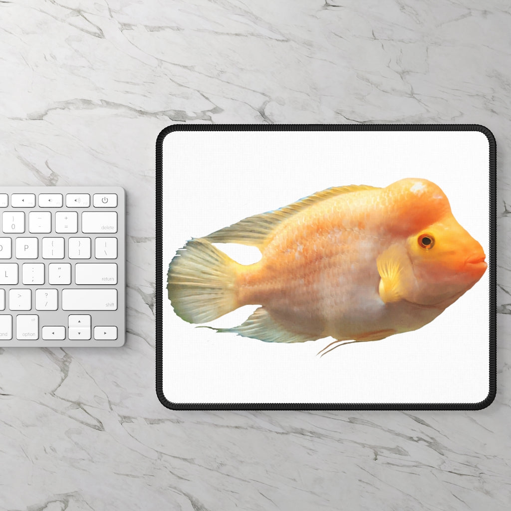Orange Fish Gaming Mouse Pad