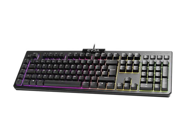 Keyboard, RGB Backlit LED, 5 Programmable Macro Keys, Dedicated Media Keys, Water Resistant