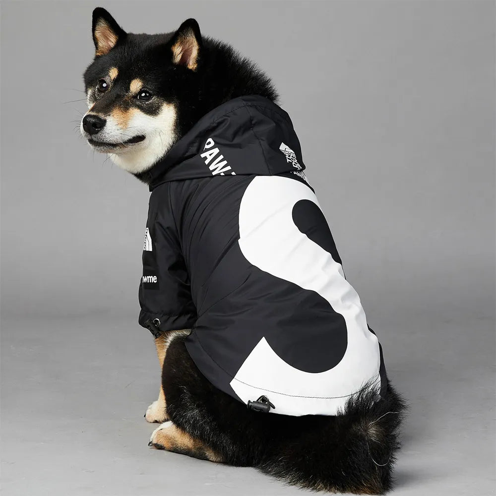 Luxury Pet Dog Jacket Raincoat for Small Medium Large Dogs Waterproof Coat Puppy Clothes French Bulldog Clothing ropa para perro
