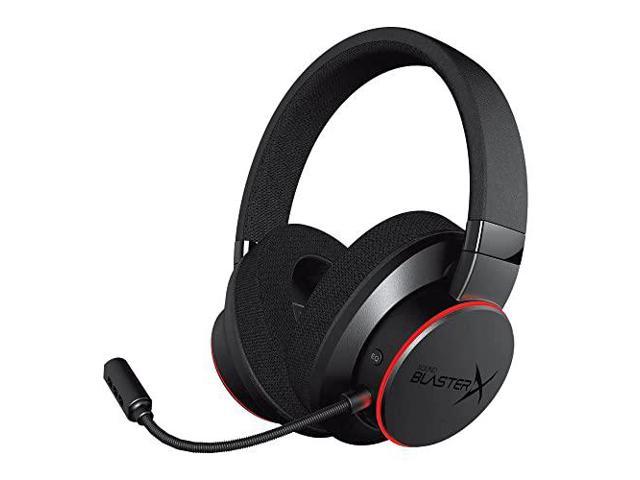 Sound BlasterX H6 USB Gaming Headset with 7.1 Virtual Surround Sound, Memory Foam Fabric Earpads, Hardware EQ Modes, Ambient Monitoring and RGB Lighting for PS4, Xbox One, Nintendo Switch, and PC