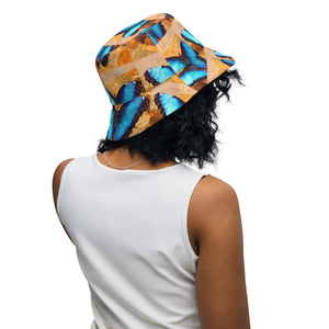 Criscita ButterFly Reversible Bucket Hat - Chic Geek Collection