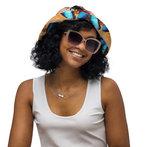 Criscita ButterFly Reversible Bucket Hat - Chic Geek Collection