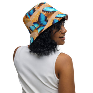 Criscita ButterFly Reversible Bucket Hat - Chic Geek Collection