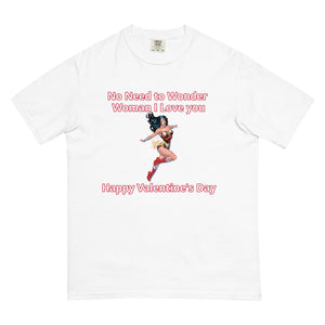 Wonder Woman Valentine heavyweight t-shirt