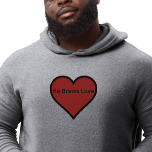 He Brews Love High Quality Hoodie