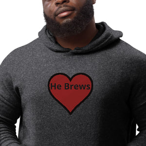 He Brews Love High Quality Hoodie