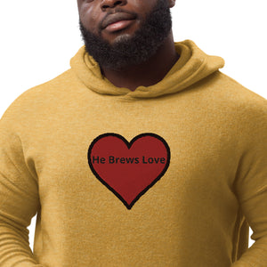 He Brews Love High Quality Hoodie