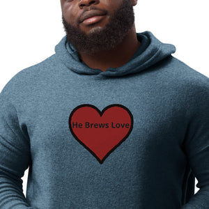 He Brews Love High Quality Hoodie